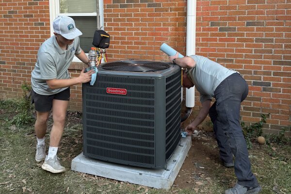 Outdoor Air Conditioning Unit Installation